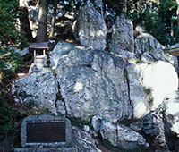 鹿島神社ペグマタイト岩脈